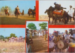 BÉNIN - FÊTE BARIBA BANIKOARA TATA SOMBE - 2 Scans - - Benín