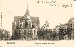 SAINT-GILLES « Nouvel Hôtel Communal » - Lot De 2 CV - Ed. L.L. Bxl (1904/5) - St-Gilles - St-Gillis