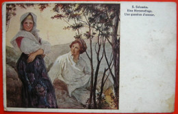 S. SOLOMKO - Une Question D'amour - Artistic Pc. Imperial Russia RU03/12 - Solomko, S.