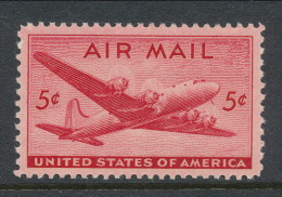 USA 1946 Air Mail Scott # C 32. DC-4 Skymaster. MH (*) - 2b. 1941-1960 Nuevos