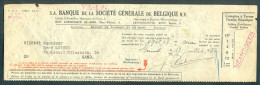 Société Genérale De Belgique 1937 Gand Gent René Latour - Bank & Versicherung