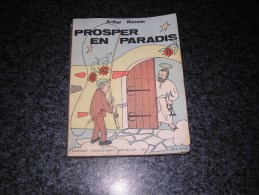 PROPER EN PARADIS1962 Arthur Masson Auteur Belge Treignes Illustration De La Couverture Jean Fivet - Belgian Authors