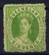 Queensland: Mi 16 Used  1862  Signed/ Signé/signiert - Gebruikt