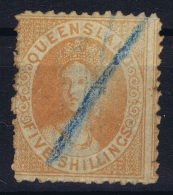 Queensland:  Mi 50  SG 123 Used  1881 - Usati