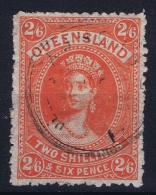 Queensland:  Mi 59 Y Used  1882 - Oblitérés