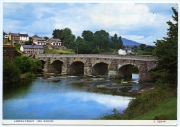 ABERGAVENNY : USK BRIDGE (10 X 15cms Approx.) - Monmouthshire