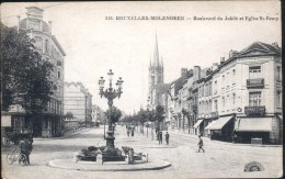 Molenbeek : Boulevard Du Jubilé  Et Eglise St Rémy - Très Belle Animation - St-Jans-Molenbeek - Molenbeek-St-Jean