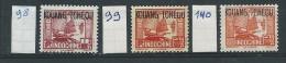 Kwang-Chou-Wang   (oude Franse Kolonie)    Y/T  98 + 99 +140   (X)    (met Plakker) - Unused Stamps