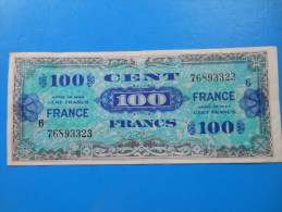 100 Francs Verso France 1945 Série 6 Fayette VF25 - 1945 Verso Francés