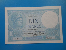 10 Francs Minerve 16-1-1941 Fayette 7/28 SUP+ - 10 F 1916-1942 ''Minerve''