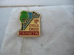 Pin´s Vélo Cyclisme: 10eme Cyclo Cross D CARNETIN - Cyclisme