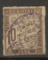 #92# COLONIE GENERALE TAXE N° 19 Oblitéré En Violet Tuléar (Madagascar) - Taxe