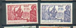 Codi 387 - YT 144 - 145 * - Unused Stamps