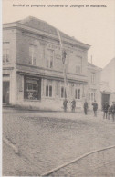 (3563) Jodoigne Société De Pompiers Volontaires De Jodoigne En Manoeuvres - Geldenaken