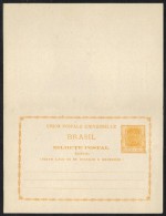 BRESIL - BRAZIL - BRASIL / ENTIER POSTAL ANCIEN DOUBLE  - REPONSE PAYEE (ref E680) - Entiers Postaux