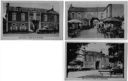 Jouy Eure Et Loir Lot 3 Cpa Hotel Providence Animé 1940 état Superbe - Jouy