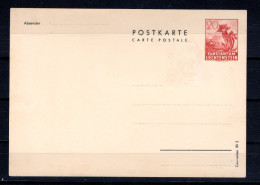8116 Liechtenstein Ganzsache P22 UngebrauchtCouvoisier 39 S - Interi Postali