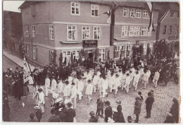 GRABOW Turnfest Umzug D Teilnehmer Bäckerei C Havemann Schlachterei Wilhelm Beggerow Wurstfabrik - Ludwigslust