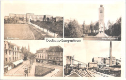 BOCHUM Langendreer Krankenhaus Großkokerei Rob Müse Kaiserstrasse Geschäfte 29.4.1939 Gelaufen - Bochum