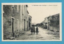 CPA 2 - Avenue D'Alzonne RAISSAC-SUR-LAMPY 11 - Other & Unclassified