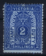 Victoria:  Stamp Duty SG 258  Perfo 12   Not Used (*) RR - Nuevos