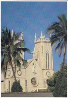 10  CARTES  POSTALES GLACEES NOUVELLE CALEDONIE NOUMEA CATHEDRALE    NON  ECRITE EDITIONS SOLARIS - Nueva Caledonia