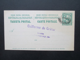 Paraguay Alte Ganzsache / Stationary. Guillermo De Grüter. - Paraguay