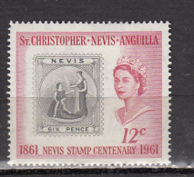 ST CHRISTOPHER - NEVIS *  YT N° 155 - San Cristóbal Y Nieves - Anguilla (...-1980)