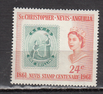 ST CHRISTOPHER - NEVIS *  YT N° 156 - San Cristóbal Y Nieves - Anguilla (...-1980)