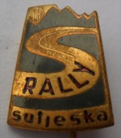 RALLY SUTJESKA ( Bosnia ) ** Rallye - Rally - Grand-prix - Car – Automobile PIN BADGE P1 - Rally
