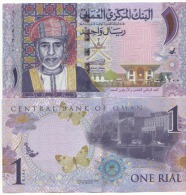 Oman   1 Rial Commemorative   P48a   (withdrawn- Error Date  AH1427 !!)  (Nov.. 2015)    UNC - Oman