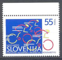 1996 Slovenia Slowenien Slovenie MNH **: Cycling Radfahren Ciclismo Cyclisme Junior World Chamionships - Geography