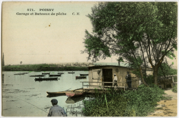 Delcampe - Poissy Garage Et Bateaux De Pêche - Poissy