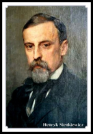 NOBEL PRIZE Henryk Sienkiewicz Stamped Card 0951-4 - Nobelprijs