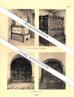 Photographien / Ansichten , 1923 , Ardez Und Schuls / Scuol , Prospekt , Architektur , Fotos !!! - Ardez