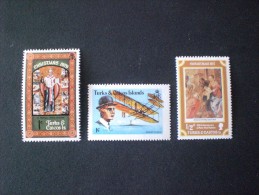 STAMPS TURKS AND CAICOS ISLAND 1977 Christmas MIX LOT  MNH - Turks- En Caicoseilanden