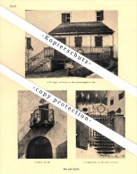 Photographien / Ansichten , 1923 , Lavin , Zernez Und Süs / Susch , Kr. Sur Tasna , Prospekt , Architektur , Fotos !!! - Lavin