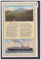 USA - LOOKOUT MOUNTAIN - SHIP S.S. CITY OF CHATTANOOGA - TB - Chattanooga