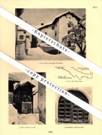 Photographien / Ansichten , 1923 , Zuoz , Kr. Oberengadin , Prospekt , Architektur , Fotos !!! - Zuoz