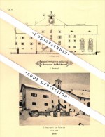 Photographien / Ansichten , 1923 , Zuoz , Kr. Oberengadin , Prospekt , Architektur , Fotos !!! - Zuoz
