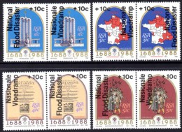 South Africa - 1988 National Flood Disaster Set (**) # SG 641-648 - Neufs