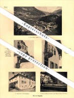 Photographien / Ansichten , 1923 , Sils Im Engadin / Segl , Kr. Oberengadin , Prospekt , Architektur , Fotos !!! - Sils Im Engadin/Segl