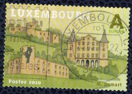 Luxembourg 2010 Oblitéré Used Châteaux Paysages Vallée D'Eisch - Used Stamps