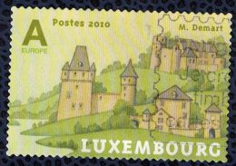 Luxembourg 2010 Oblitéré Used Châteaux Paysages Vallée D'Eisch - Used Stamps