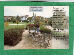 Chanteloup-les-Vignes (carte Animée Enfants Parc De Jeux) - Chanteloup Les Vignes