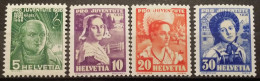 Switzerland, 1936, Mi: 306/09 (MNH) - Neufs