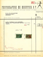 Photogravure De Schutter NV - Factuur Van 25/11/53 Aan "in De 100.000 Kostumen" - 1950 - ...