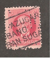 Perforadas/perfin/perfore/lochung Republica De Cuba 1930 2 Centavos Scott 309 Edifil 252 Mistery Perfin - Used Stamps
