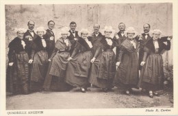 CPA 49 ANGERS Quadrille Angevin Groupe Angevin à La Fête Des Vins De France Juin 1937 - Coiffes Et Costumes D´Anjou - Angers