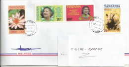 TANZANIE   BELLE ENVELOPPE  SUJETS DIVERS - Tansania (1964-...)